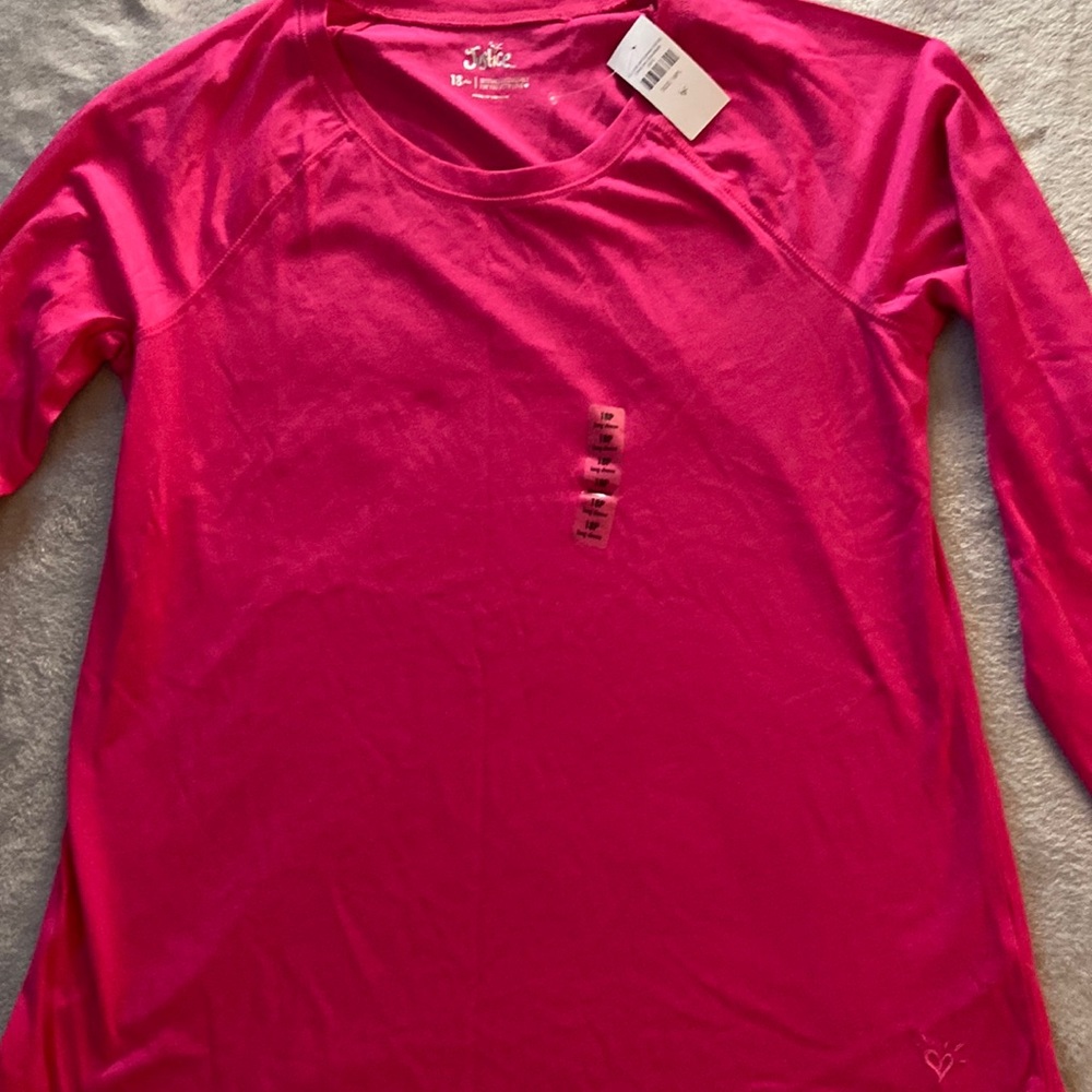 Justice girls pink size 18 NWT